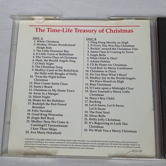 Time-Life Treasury of Christmas CD Holiday Collection - Picture 4 of 5